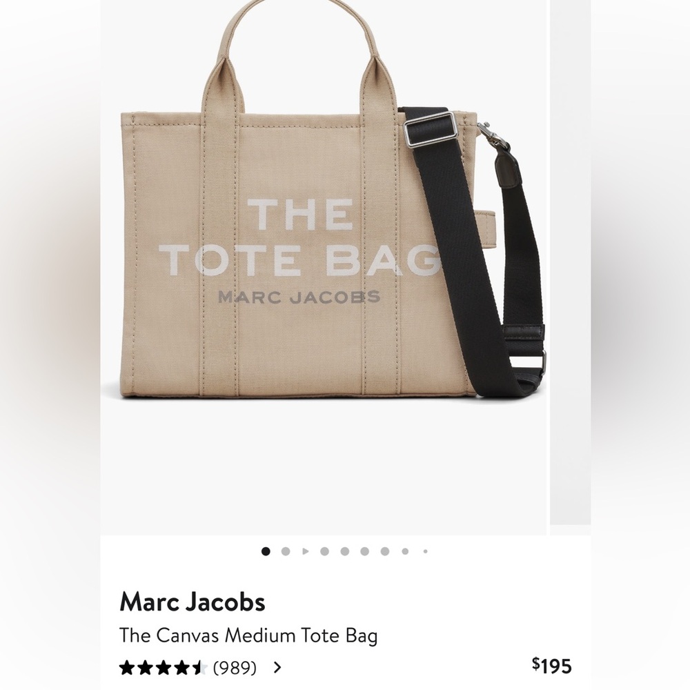 Marc Jacobs Tan Tote Bag